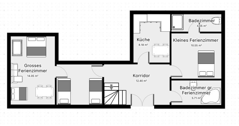Grosses Ferienzimmer Uckermark 카세코프 외부 사진